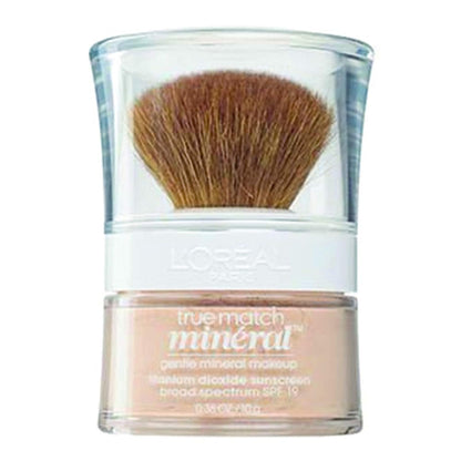 L'Oreal Paris True Match Mineral Loose Powder Foundation, Soft Ivory, 0.35oz