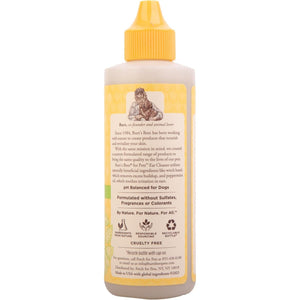 Burt's Bees for Pets Ear Cleaner for Dogs with Pepeprmint and Witch Hazel, 99.7% Natural Origin Formulas, Dog Ear Cleaner, Ear Cleaning Solution for Dogs, 4 oz