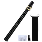 Buy now Pocket Saxophone Kit Mini Sax Portable Woodwind Instrument with Lid, Mouthpiece, Carrying Bag, Fingering Charts at indiglob india