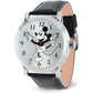 Amazon.com: Disney Mickey Mouse Adult Vintage Articulating Hands Analog Quartz Watch, Silver, Silver, Black : Clothing, Shoes & Jewelry