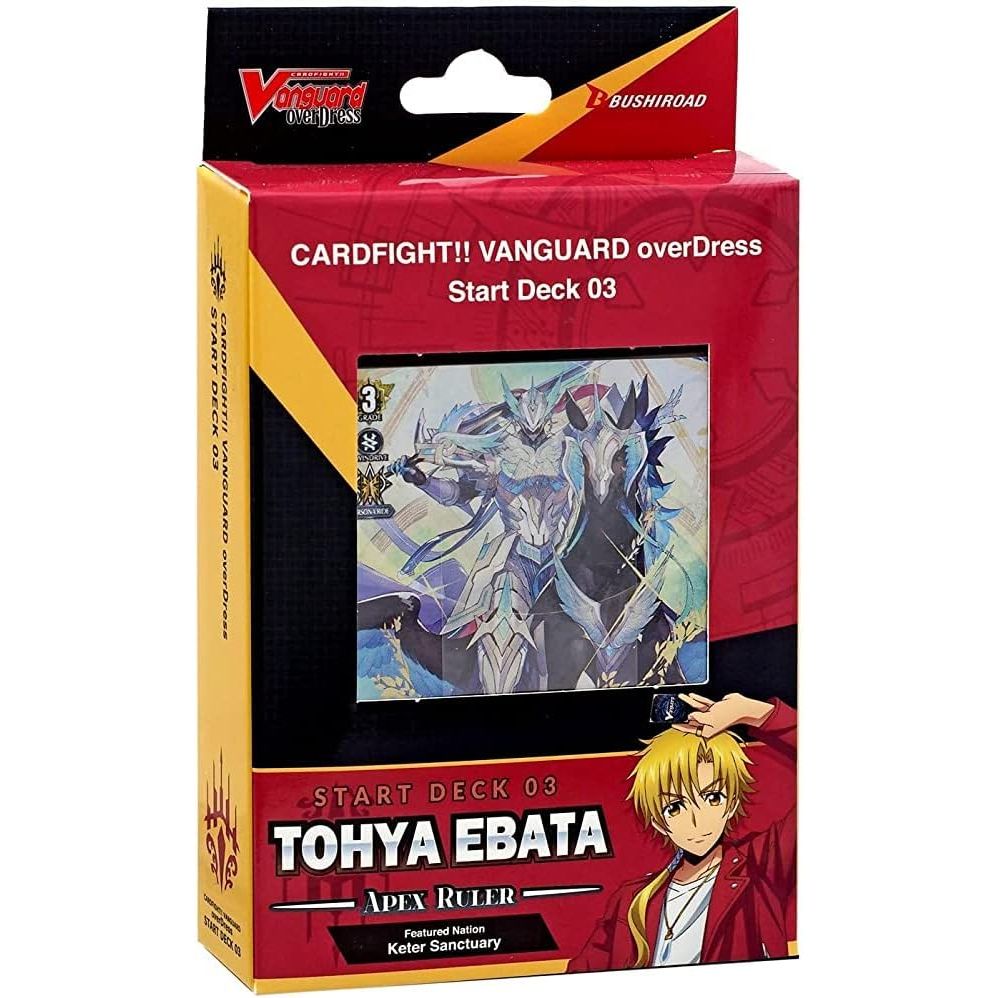 Cardfight!! Vanguard Overdress VGE-D-SD03 Tohya Ebata Starter Deck English - 50 Cards