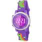 Kids Watches with Waterproof Alarm - Dinosaur Gifts for Boys Girls Age 3-10