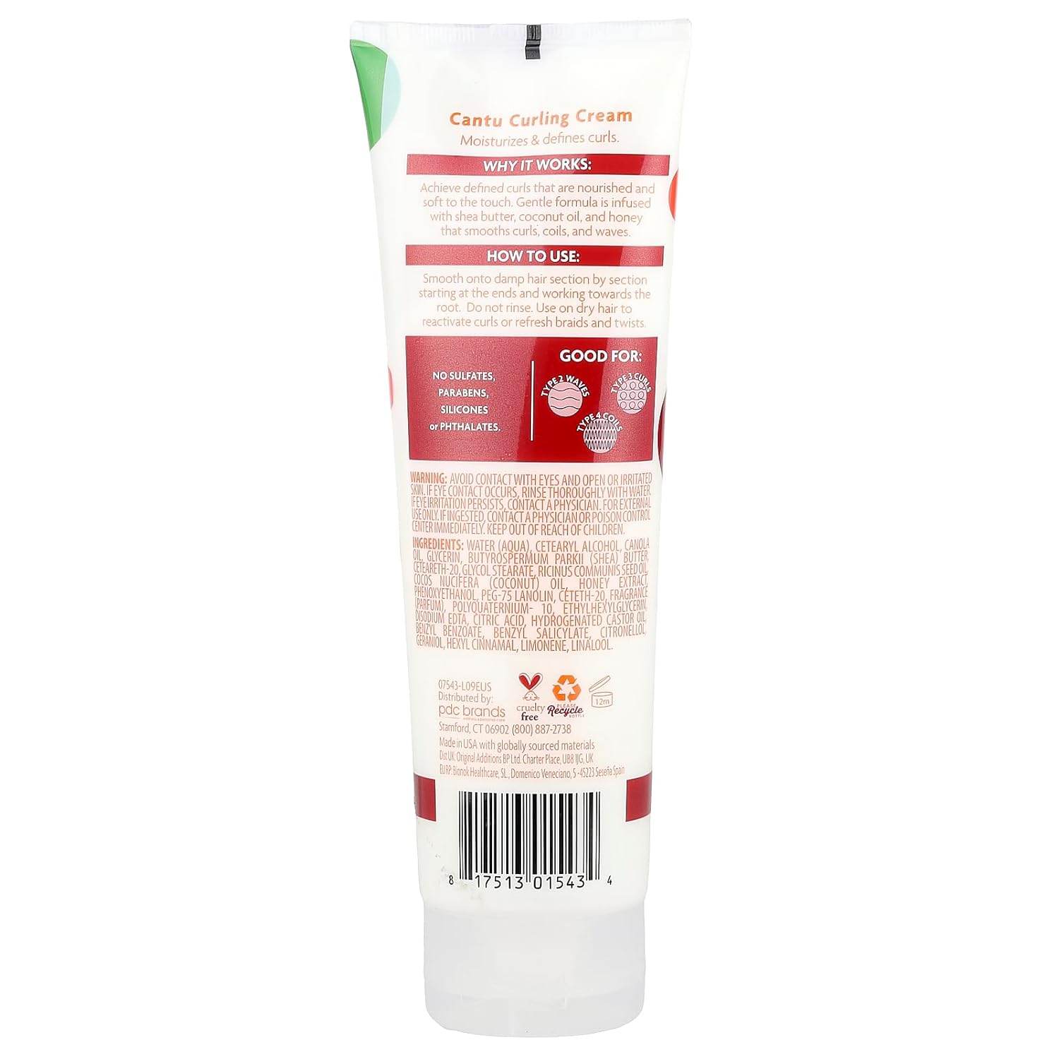 Cantu Care For Kids Curling Cream 8 Ounce (235ml) (6 Pack) - My Store
