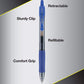 PILOT G2 Pens 0.7 mm - Fine Point, Refillable & Retractable Ballpoint Pens, Pack of 10; 5 Black & 5 Blue