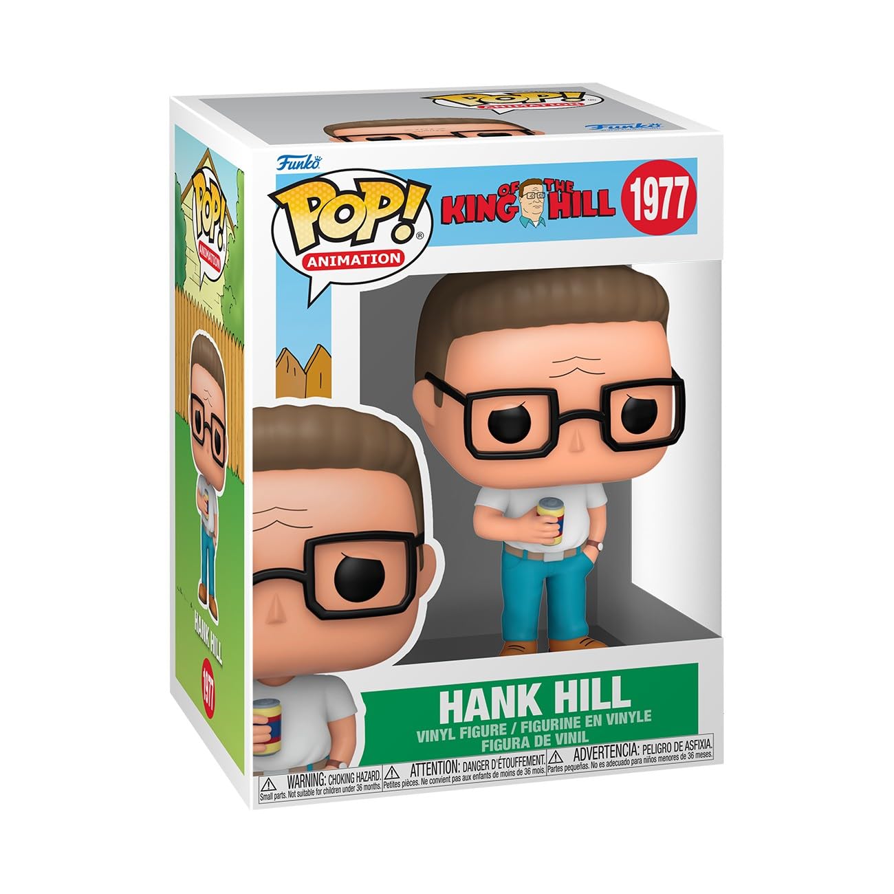 Buy now Funko Pop! TV: King of The Hill - Hank Hill - Collectable Vinyl Figure - Gift Idea - Official Merchandise - Toys for Kids & Adults - Cartoons Fans - Model Figure for Collectors and Display at indiglob india