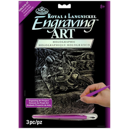 Royal and Langnickel Holographic Engraving Art, Motorcycle Racing
