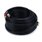 Monoprice 1.5ft Premium 2 RCA Plug/2 RCA Plug M/M 22AWG Cable - Black