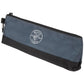 Buy now Klein Tools 55559 Stand-Up Zipper Bag Tool Pouch with Carabiners, 7-Inch Blue and 14-Inch Gray Utility Bags with Reinforced Bottom, 2-Pack at indiglob india