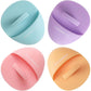 Slick- Silicone Facial Cleansing Brush, 4 Pack, Silicone Face Scrubber Exfoliator