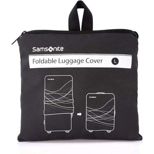 Samsonite Printed Luggage Cover, Black, Large