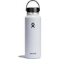 Hydro Flask Water Bottle - Insulated Stainless Steel - Wide Mouth Flex Lid, Non Spill, Leakproof and Refillable in 40 Oz