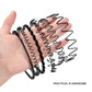 Buy now Nomakk 6 Pieces Metal Headbands Wavy Hairband Spring Hair Hoop Sports Fashion Hair Bands Unisex Black Elastic Non Slip Simple Headwear Accessories at indiglob india