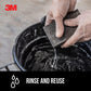 3M Drywall Sanding Sponge, Fine/Medium Grits, Dual Grit Block, Medium Grit to Remove, Fine Grit to Smooth, Ideal for Sanding and Smoothing of Joint Compounds, 2-5/8 in x 3-3/4 in (9095DC-NA)