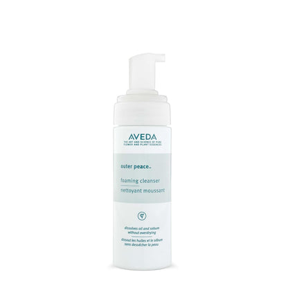 Aveda Outer Peace Foaming Cleanser | Daily Face Cleanser for Acne-Prone Skin | with Powerful Plant Extracts, 4.2 Fl Oz