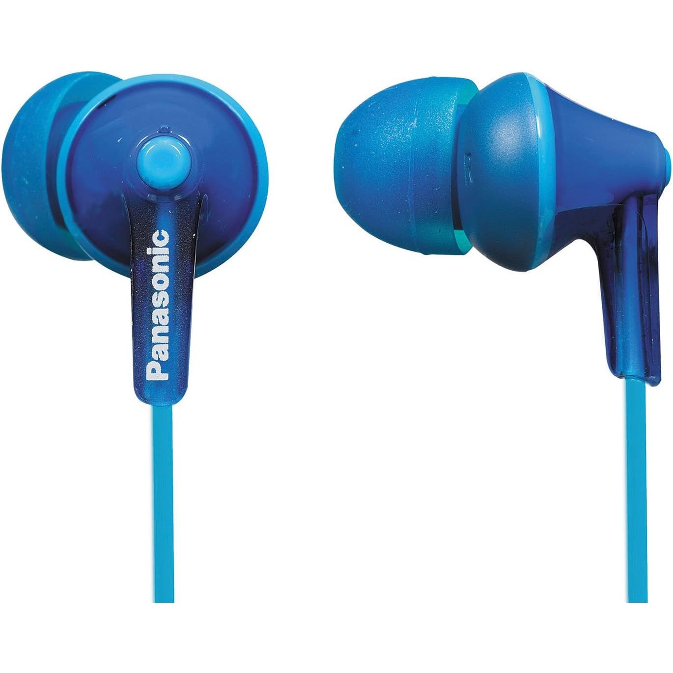 Panasonic RP-HJE125-A Wired Earphones, Blue, 7 x 9.8 x 20