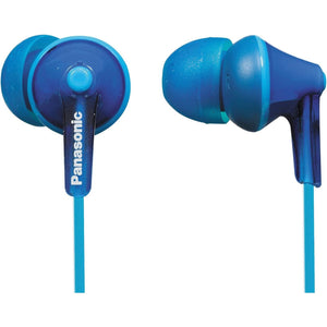 Panasonic RP-HJE125-A Wired Earphones, Blue, 7 x 9.8 x 20