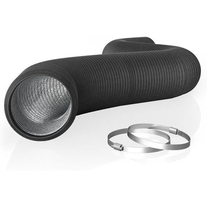 AC Infinity Flexible 4-Inch Aluminum Ducting, Heavy-Duty Four-Layer Protection, 25-Feet Long for Heating Cooling Ventilation and Exhaust