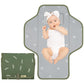 Buy now Baby Portable Changing Pad Travel - Waterproof Compact Diaper Changing Mat with Built-in Pillow - Lightweight & Foldable Changing Station, Newborn Shower Gifts at indiglob india