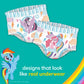 Buy now Pampers Training Pants - Easy Ups Girls & Boys - Size 4T-5T, 18 Count, My Little Pony Potty Underwear (Packaging May Vary) at indiglob india