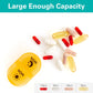 Fullicon Pill Organizer 2 Times a Day, Weekly Pill Box AM PM Daily Pill Cases Medicine Box