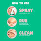 Buy now Freeman Flirty Feet Instant Foot Peeling Spray, Exfoliating Foot Mask For Summer, Moisturizing & Smooth Dry, Cracked Heels, Remove Dead Skin Quickly, Cruelty-Free & Vegan, 4 fl.oz./ 118 ml Bottle at indiglob india