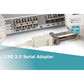Digitus USB to Serial Adapter - RS232 Converter - USB 2.0 Type A to DSUB 9M - PL2303GT Chipset - Includes 80 cm Cable