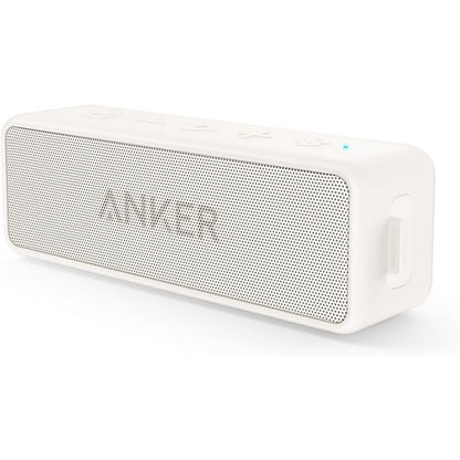 Anker Soundcore 2 Portable Bluetooth Speaker with Stereo Sound, Bluetooth 5, Bassup, IPX7 Waterproof, 24-Hour Playtime, Wireless Stereo Pairing, Speaker for Home, Outdoors, Travel
