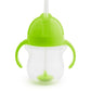 Buy now Munchkin Any Angle Sippy Cup for Toddlers, Spill Proof Weighted Straw Cup with Transition Handles for Babies 6 Months and Up, 7 Ounce, Blue at indiglob india