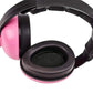 Baby Ear Protection Noise Cancelling Headphones for Kids Noise Reduction Hearing Protection Earmuffs for 0-3 Years Babies, Toddlers, Infant (Redrose)