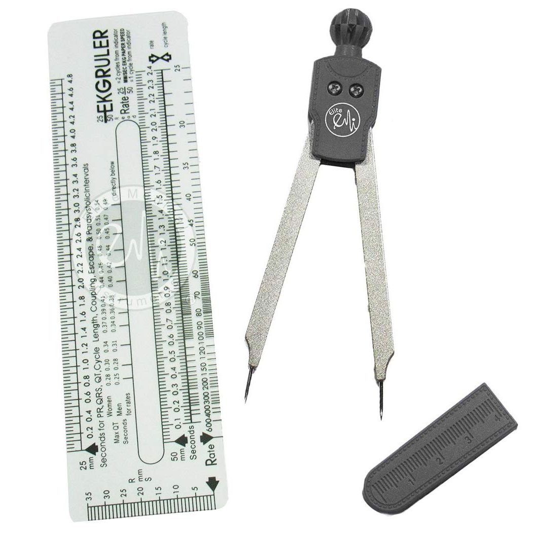 Buy now Scrubsmart EKG Caliper and EKG Ruler Combination Set at indiglob india