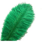 CENFRY 10pcs Ostrich Feathers 10-12inch Plumes for Wedding Centerpieces Home Decoration (White)