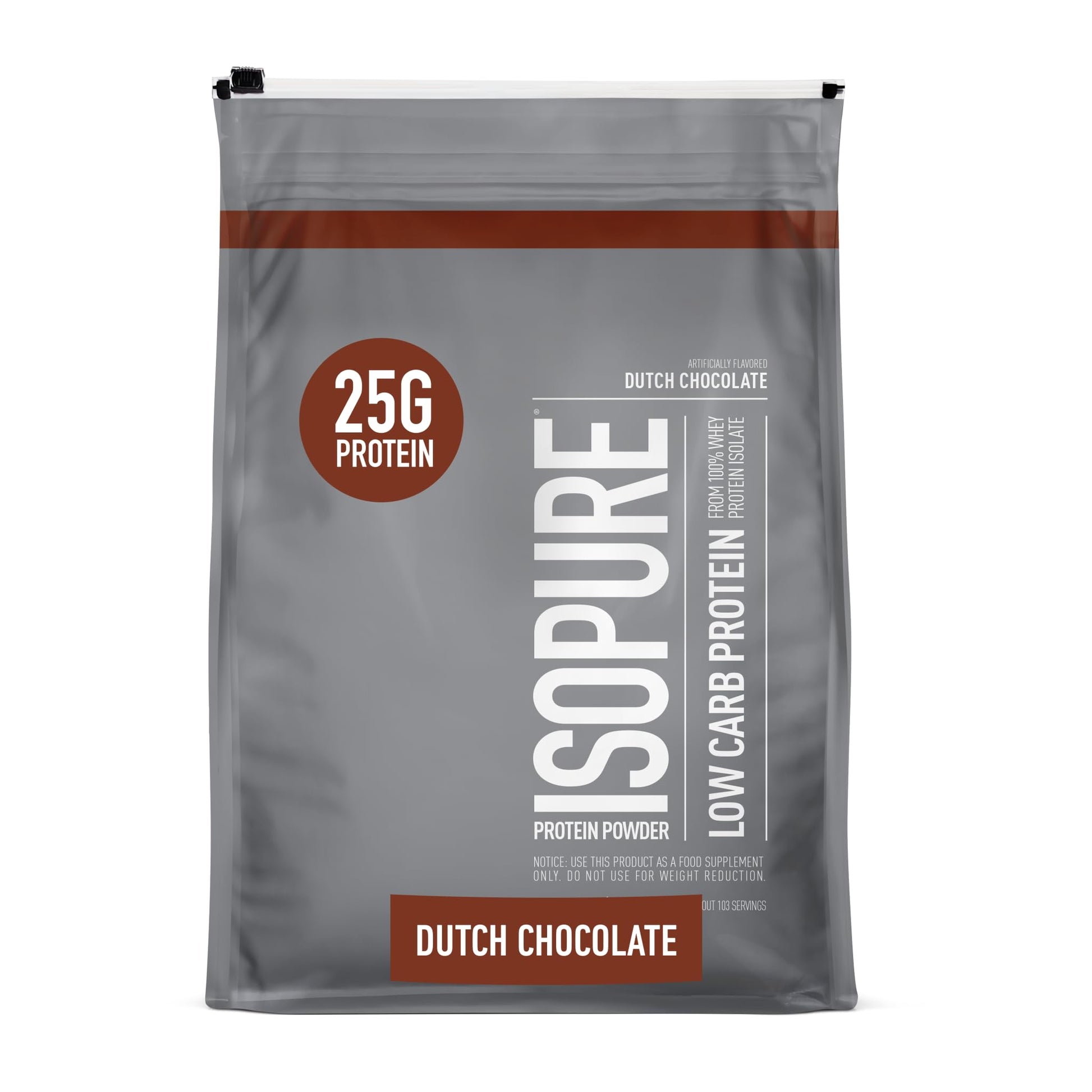 Buy now Isopure Zero Carb 100% Pure Whey Isolate Protein Powder, Lactose Free, Gluten Free, with Vitamins, Creamy Vanilla, 25g Protein Per Serving, 1 Lb, 15 Servings (Packaging May Vary) at indiglob india