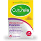 Culturelle Ultimate Strength Probiotic for Men and Women, Most Clinically Studied Probiotic Strain, 20 Billion CFUs, Supports Occasional Diarrhea, Gas & Bloating, Non-GMO, 20 Count