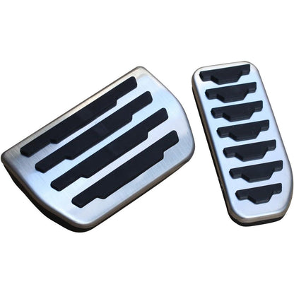 Buy now Gas Brake Pedal Cover Set for Evoque Velar Discovery Sport Jaguar XE XF E-Pace F-Pace at indiglob india