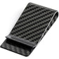 CL CARBONLIFE Carbon Fiber Wallet Money Clip for Cash and Credit Card, Super Slim & Light Minimalist Holder Clip for Men
