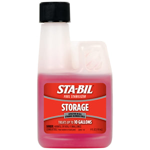 Buy now STA-BIL Storage Fuel Stabilizer | Keeps Fuel Fresh for 24 Months, Prevents Corrosion, Gasoline Treatment Additive that Protects System, Gas Stabilizer for Storage, 4 oz. at indiglob india