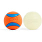 Chuckit! Glow in the Dark Bouncy Ball for Dogs, Chuckit Dog Toy, Max Glow Balls - Large, 3 Inch, Pack of 1