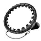 Buy now 24 Knots Weighted Hula Fit Hoop,Smart Hula Hoop Detachable Massage Exerciser Fitness for Adults Beginners Weight Loss and Exercis (Black) at indiglob india