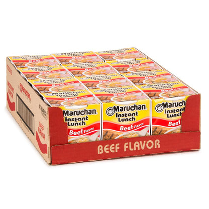 Buy now Maruchan Instant Lunch Beef, 2.25 Oz, Pack of 12 at indiglob india