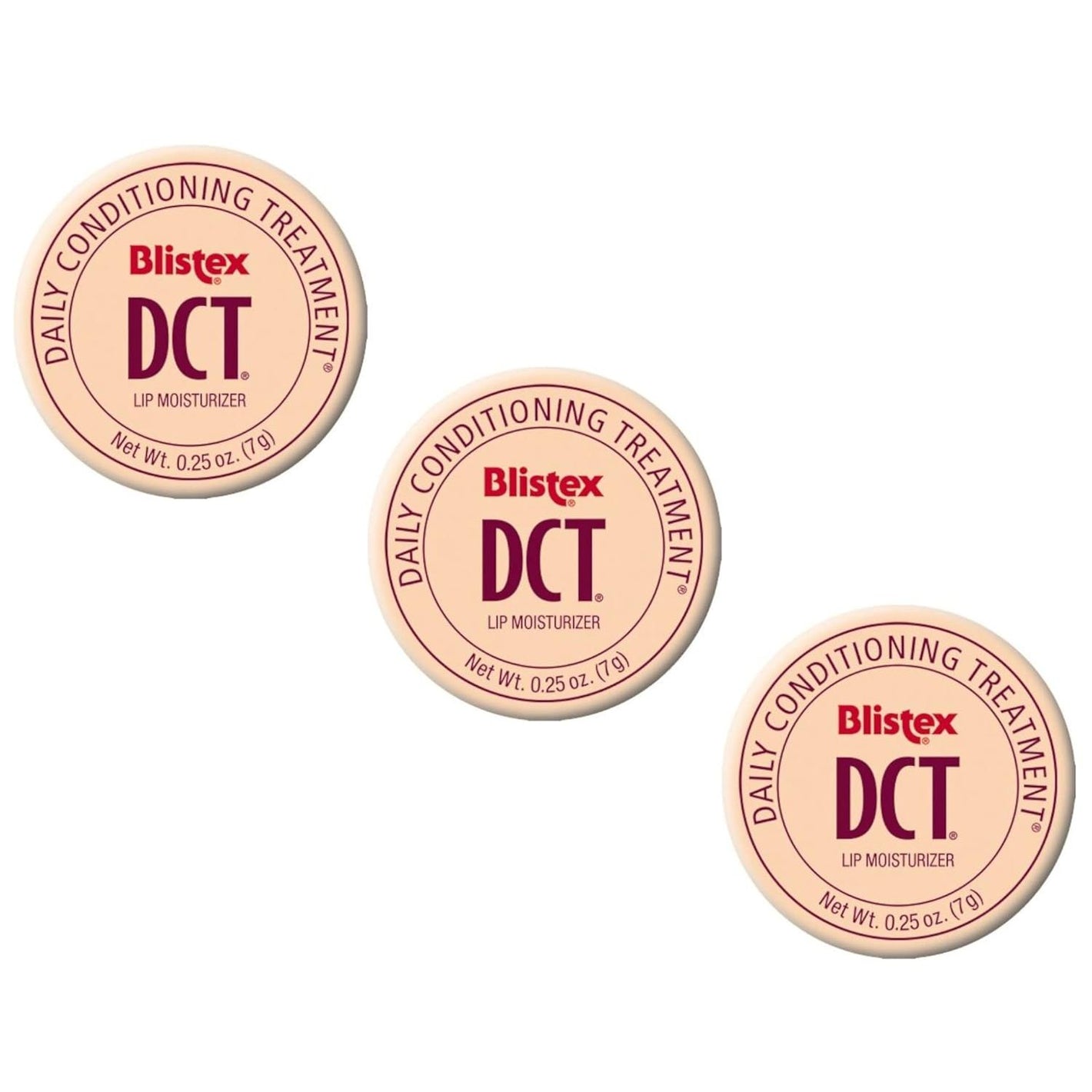 Blistex DCT Jars, (Pack of 3)