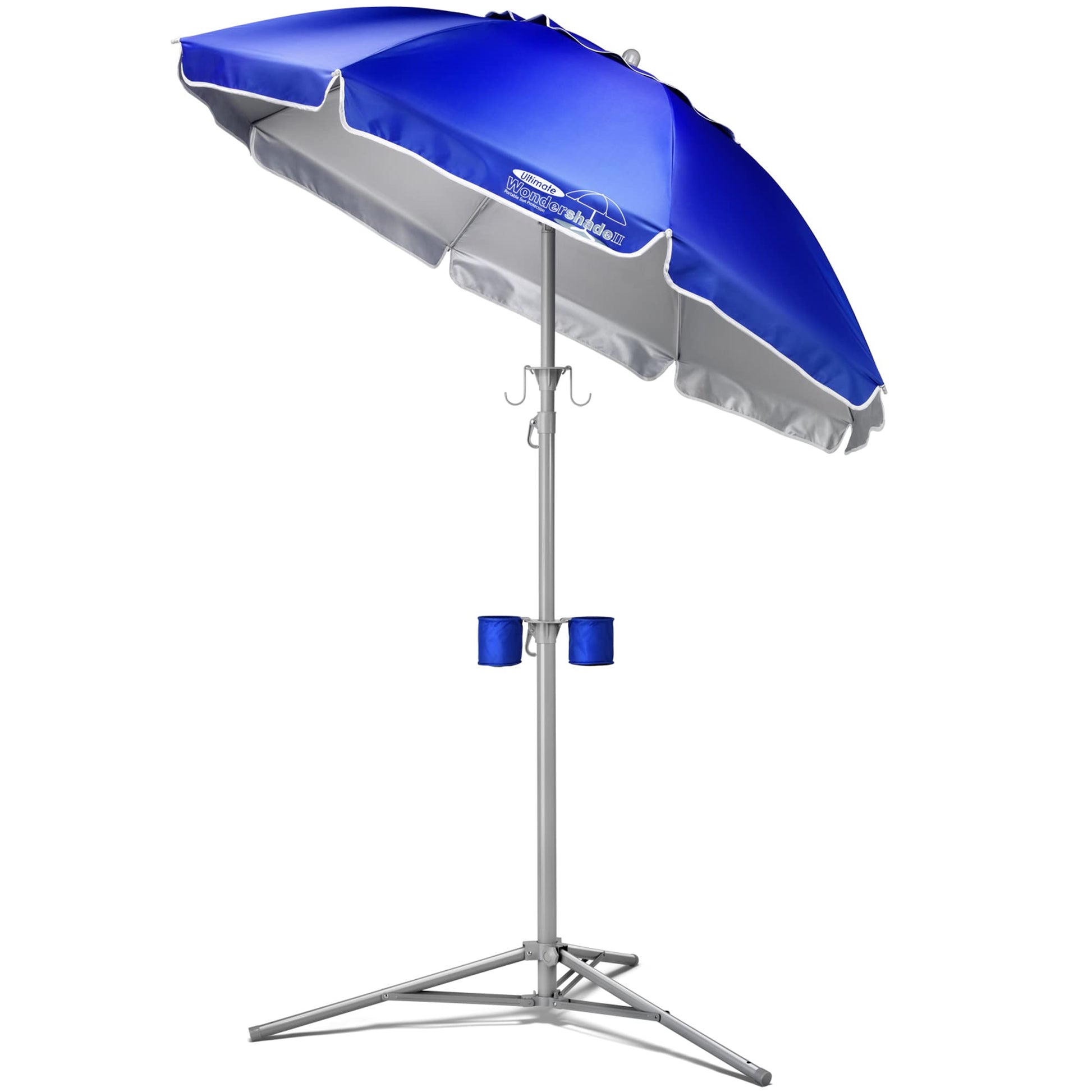Buy now Wondershade Ultimate Portable Sun Shade Umbrella, Lightweight Adjustable Instant Sun Protection - Pink Royal Blue at indiglob india