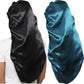2 Pcs Silk Bonnet for Women Satin, Soft Elastic Band Silky Sleeping Cap Big Bonnets for Braids