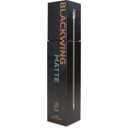 Blackwing Natural Pencils - 12 Count, Nautral Wood Design, Premium Japanese Graphite, Long lasting Extra-Firm Lead