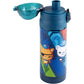 Buy now Octonauts Above & Beyond Stainless Steel 13 oz Reusable Water Bottle for Kids, Blue- Double Wall Insulated, Spill Proof Lid w/Built-in Straw-Keep Liquids Hot or Cold For Hours- Fits Most Lunch Bags at indiglob india