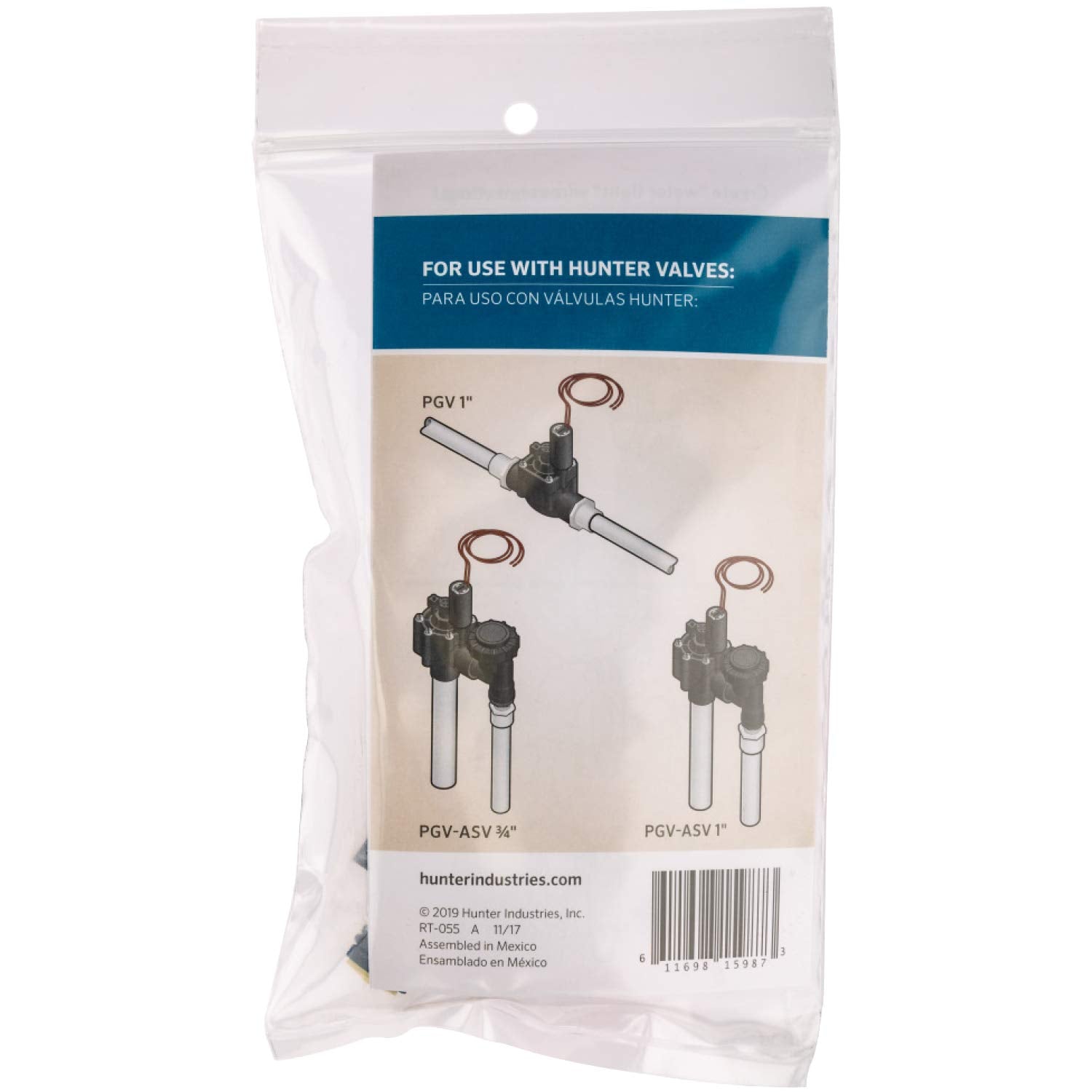 Buy now Hunter AC-Solenoid Replacement, 24V Sprinkler Valve Solenoid for Hunter Irrigation Valves, Heavy Duty Encapsulated Design, Captive Plunger, Pre-Stripped Wires at indiglob india