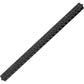 12" Architectural Scale Ruler Aluminum Architect Scale Triangular Scale Ruler for Architects, Draftsman, Students and Engineers, Black
