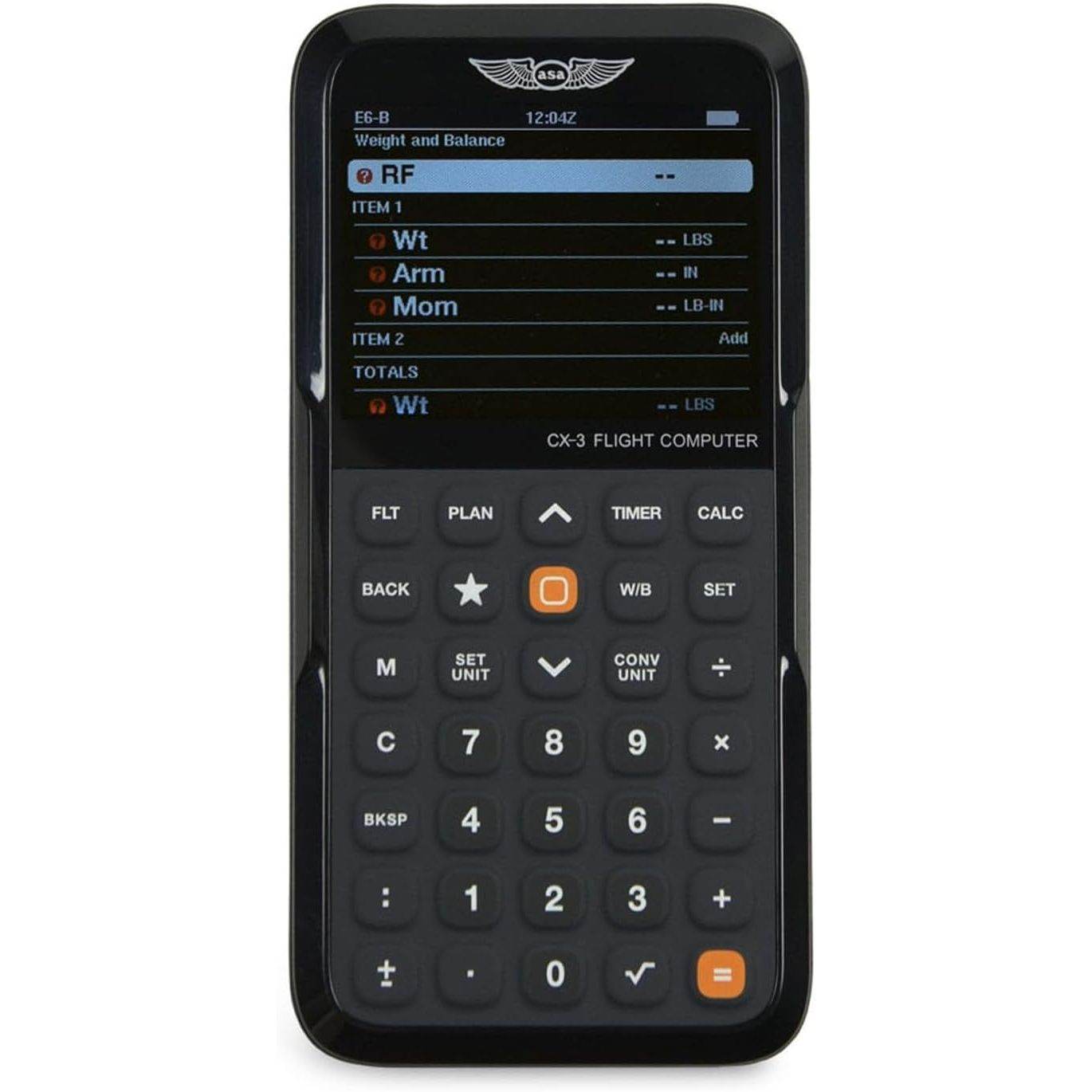 ASA CX-3 Flight Computer – Advanced Electronic E6B for Accurate Flight Planning and FAA Exam Preparation - My Store