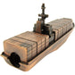 IIV Treasure Gurus Container Cargo Ship Model Die Cast Pencil Sharpener