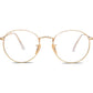 SOJOS Blue Light Blocking Computer Glasses Round Eyewear Anti Blue Light Lens Preppy Chic SJ5024B