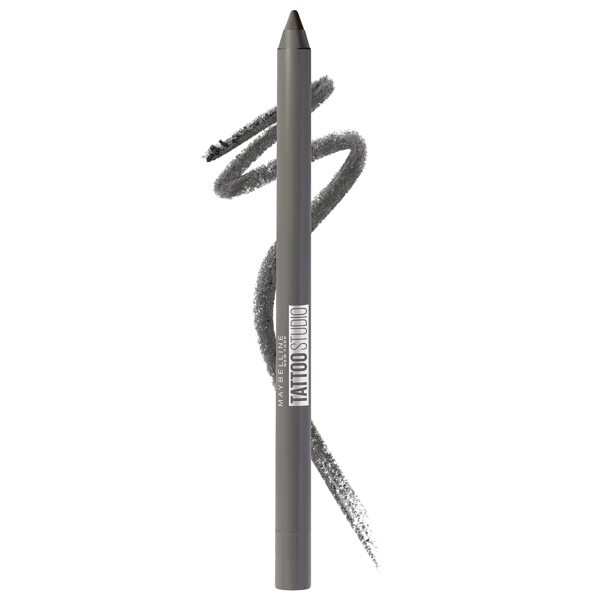 Buy now Maybelline TattooStudio Long-Lasting Sharpenable Eyeliner Pencil, Glide on Smooth Gel Pigments with 36 Hour Wear, Waterproof, Deep Onyx, 1 Count 901 INTENSE CHARCOAL 0.04 Ounce (Pack of 1) at indiglob india